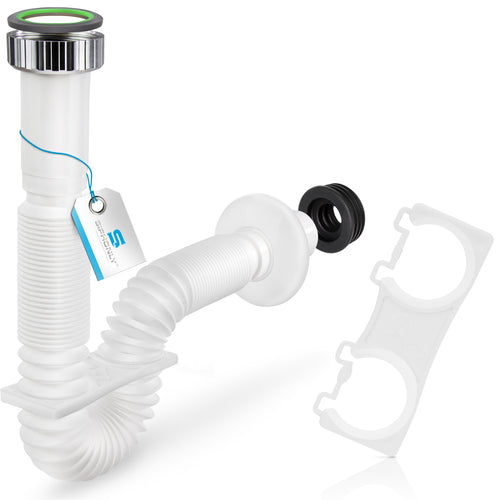 Flexibler Ablaufschlauch fürs Waschbecken - G 1 1/4