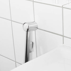 Waschbeckenbrause | Duschkopf | Friseurdusche | WC-Dusche inkl. Schlauch und Adapter | Handbrause mit Stoppfunktion | Inkl. Wandhalterung für Brause