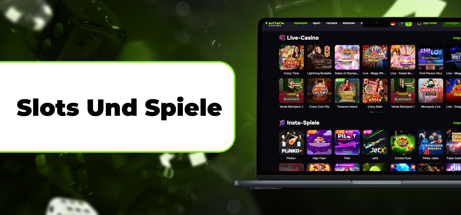 Verde Casion Spiele